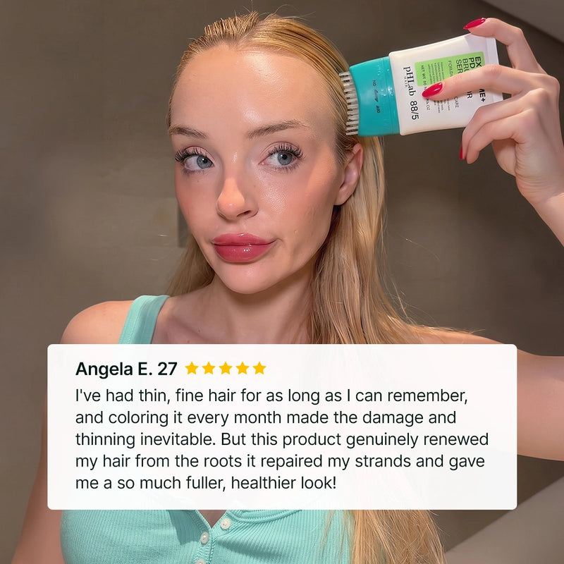 Exosome & PDRN Brush Hair Serum - 11