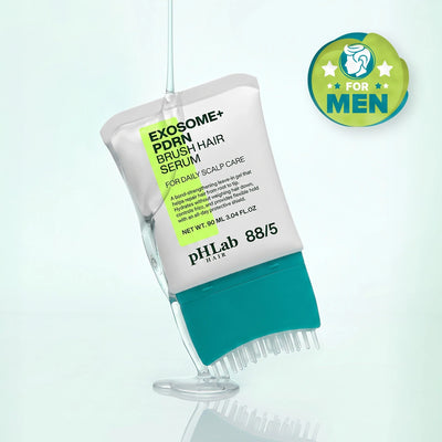 Exosome & PDRN Brush Hair Serum Men