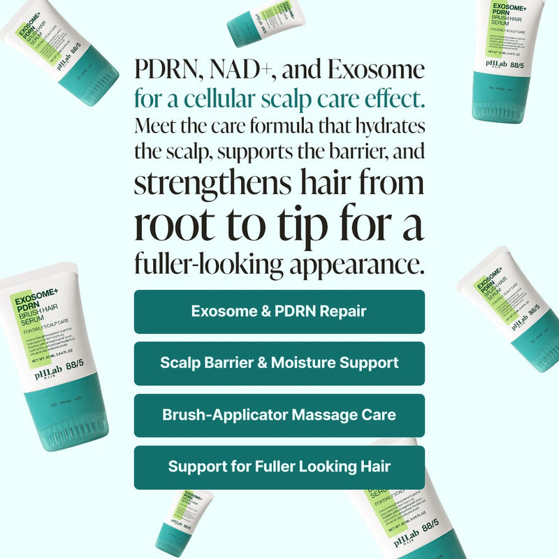 Exosome & PDRN Brush Hair Serum - 2