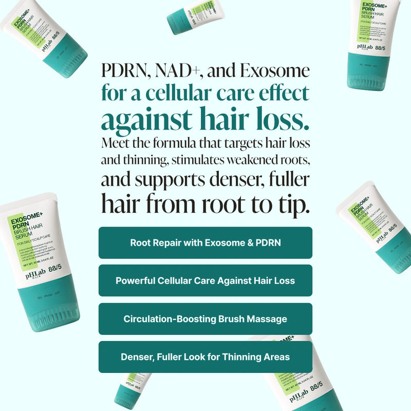Exosome & PDRN Brush Hair Serum Men - 2