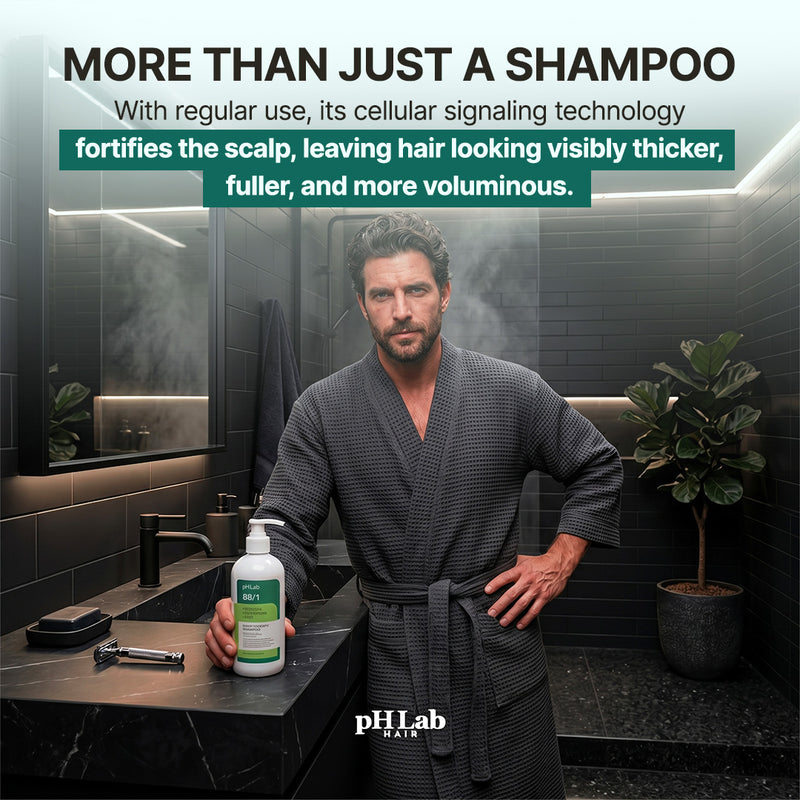 Exosome, NAD+ & Triple PDRN  Hair & Scalp Care Shampoo Men - 6