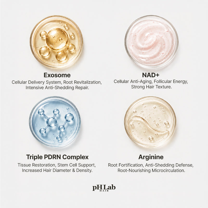 Exosome, NAD+ & Triple PDRN  Hair & Scalp Care Shampoo Men - 8