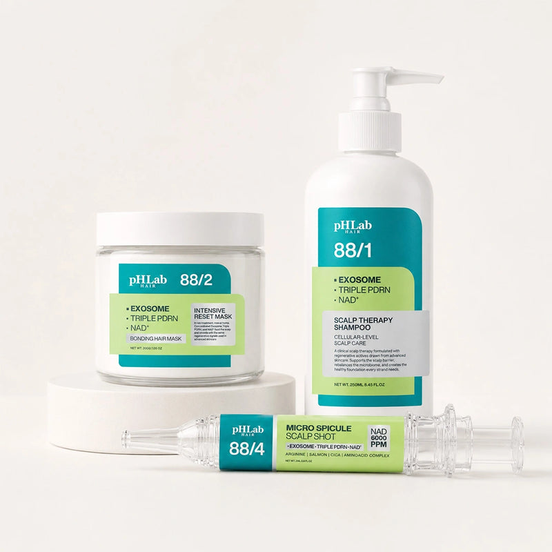 Exosome, NAD+ & Triple PDRN Hair & Scalp Therapy Set - 1