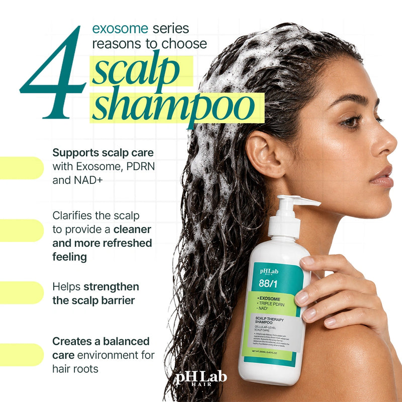 Exosome, NAD+ & Triple PDRN  Hair & Scalp Care Shampoo
